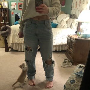 American eagle tomgirl jeans